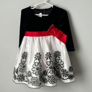 24 Month Bonnie Baby Holiday Dress